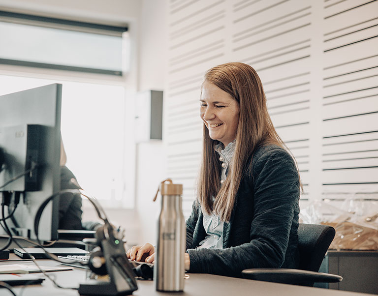 Mere service i blodet.